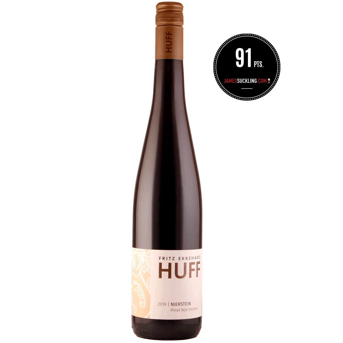 2019 Nierstein Pinot Noir Rotwein trocken Nr.1924