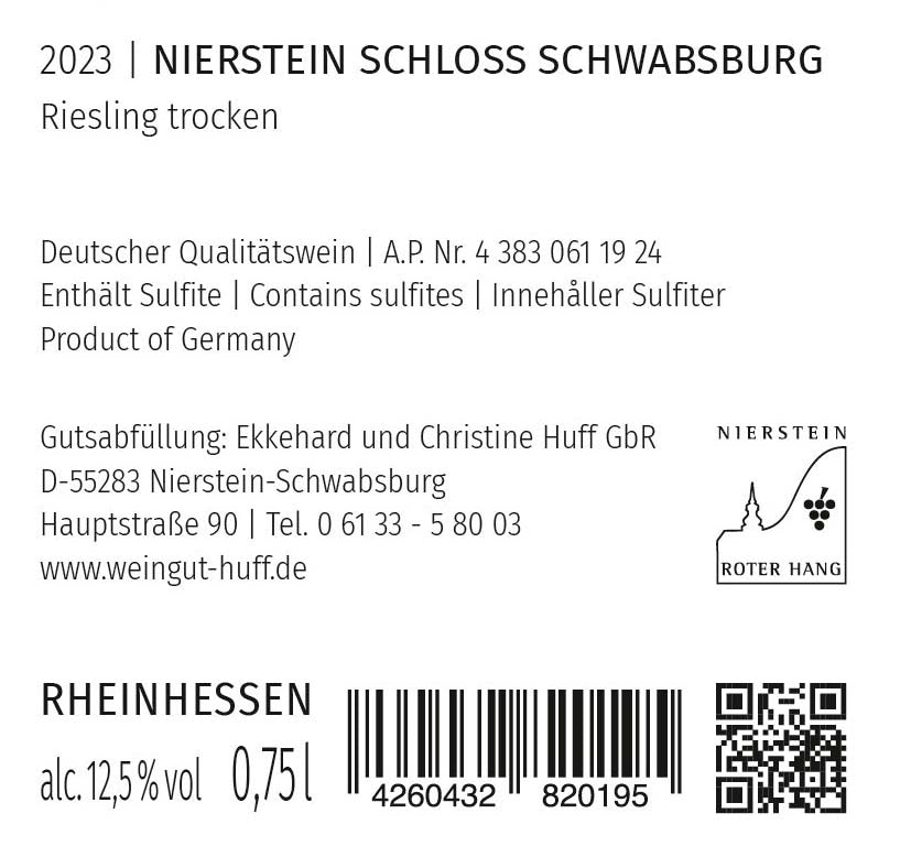 2023 Rabenturm Riesling trocken Nr.2319