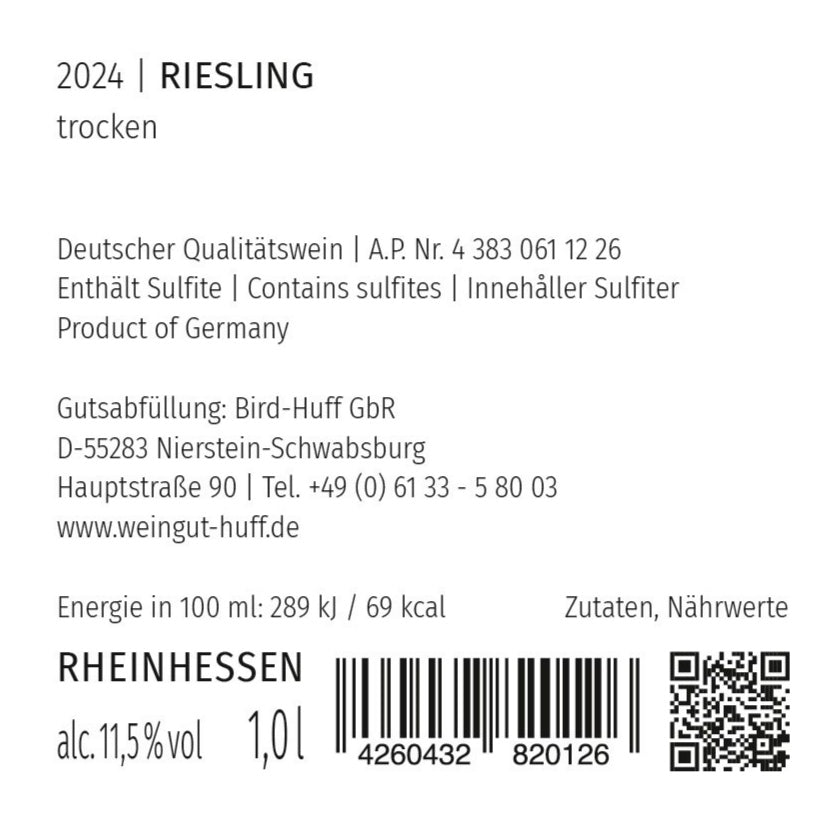 2024 Riesling trocken Nr.2412