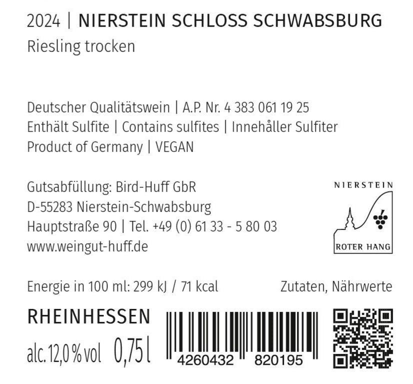 2024 Rabenturm Riesling trocken - kompakt und vielschichtig