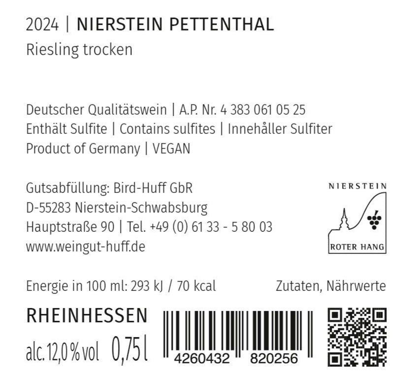 2024 Pettenthal Riesling trocken - duftig und strukturiert