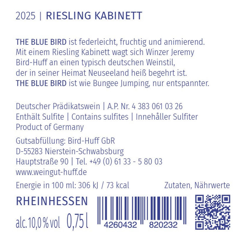 BLUE BIRD Riesling Kabinett